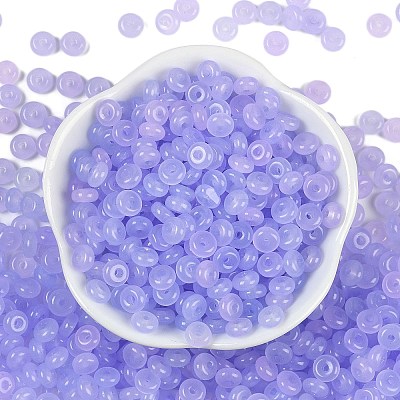 Transparent Colours Glass Seed Beads X1-SEED-P008-01B-05-1