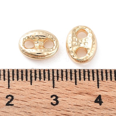 Brass Connector Charms KK-F871-50G-1