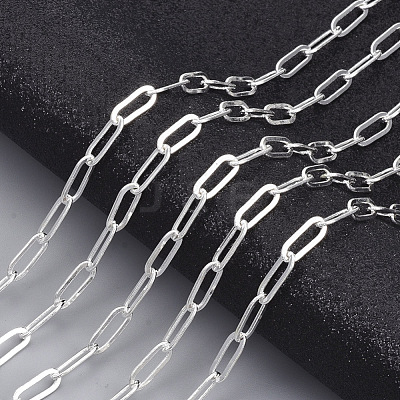 Brass Paperclip Chains X-CHC-S008-001B-S-1
