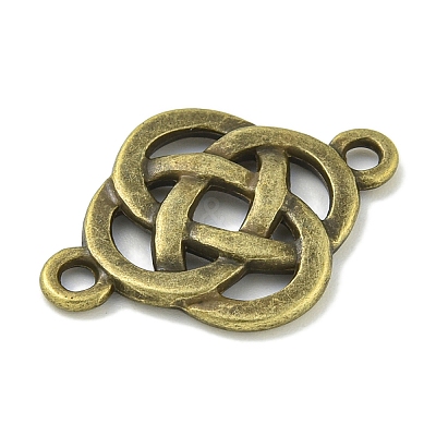 Tibetan Style Alloy Connector Charms TIBE-I026-6023AB-1