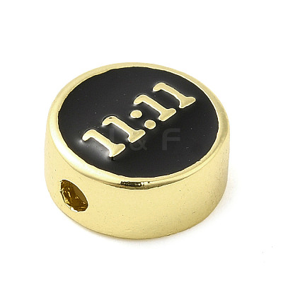 Rack Plating Brass Enamel Beads KK-Q784-37G-01-1