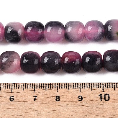 Dyed Natural White Jade Beads Strands G-T138-D01-1