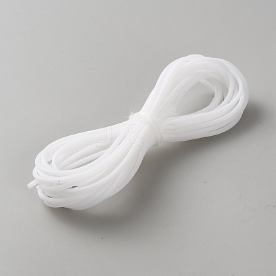 Hollow Round Synthetic Rubber Cord OCOR-WH0110-22A-1