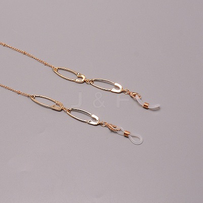 Zinc Alloy Eyeglasses Chains AJEW-TAC0028-12KCG-1