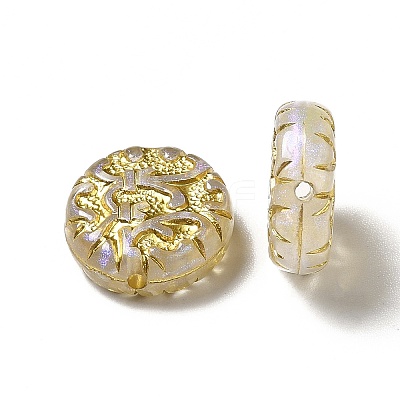 UV Plating Acrylic Beads MACR-J123-40-1