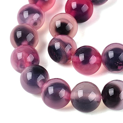 Natural Agate Beads Strands G-Q606-42B-B03-1