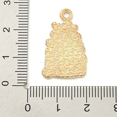 Christmas Theme Alloy Enamel Pendants ENAM-I060-01G-1