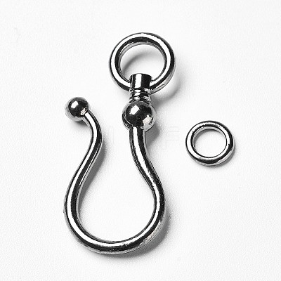Tibetan Style S Hook Clasps LS-K0921051-1
