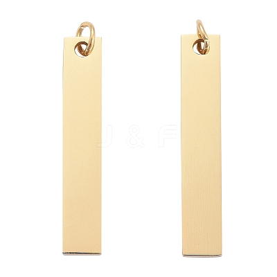 Ion Plating(IP) 304 Stainless Steel Pendants STAS-I311-14B-G-1