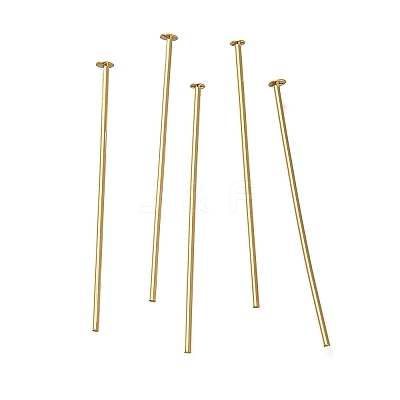 Brass Flat Head Pins KK-H502-01D-G-1