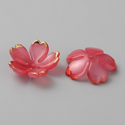 Acrylic Bead Caps OACR-CJC0002-04A-1