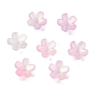 Acrylic Bead Caps OACR-I024-01D-1