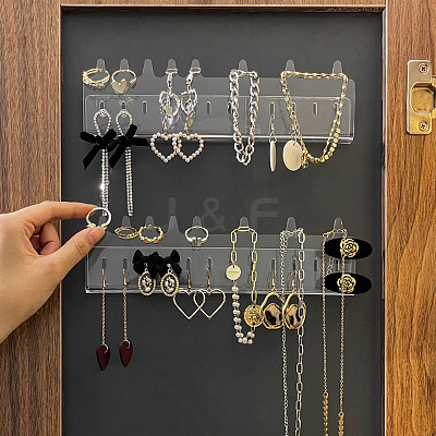Acrylic Jewelry Hanging Rack PW-WG97867-01-1