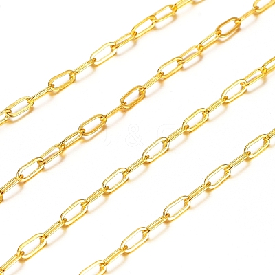 Brass Paperclip Chains CHC-S008-001C-G-1