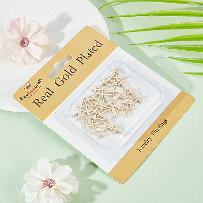 40Pcs Brass Charms KK-BBC0010-64-1