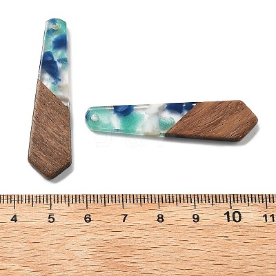 Resin and Walnut Pendants FIND-R051-06-1