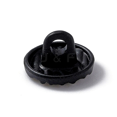 1-Hole Alloy Shank Buttons BUTT-WH0027-09A-01-1