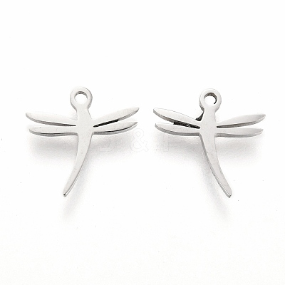 Tarnish Resistant 304 Stainless Steel Charms STAS-I151-10P-1