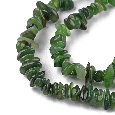 Natural Jade Beads Strands X-G-G0003-B37-1