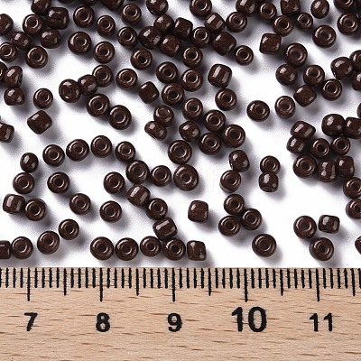 Baking Paint Glass Seed Beads SEED-US0003-3mm-K18-1
