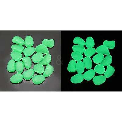Plastic Imitation Luminous Stone Display Decoration PW-WG21176-07-1