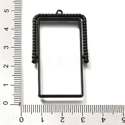 Alloy Open Back Bezel Pendants PALLOY-I223-07EB-1