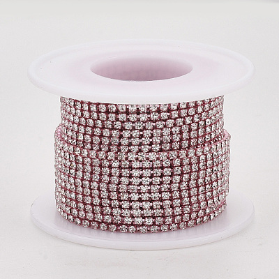 Electrophoresis Iron Rhinestone Strass Chains CHC-Q009-SS8.5-A02-1