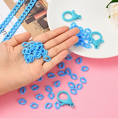 DIY Masks/Glass Chains Making Kits DIY-YW0002-74A-1