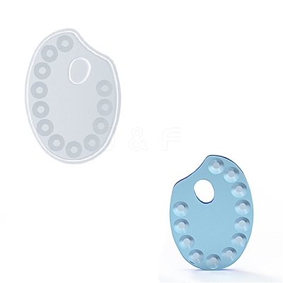 DIY Painting Palette Silicone Molds LS-DIY-K058-07-1