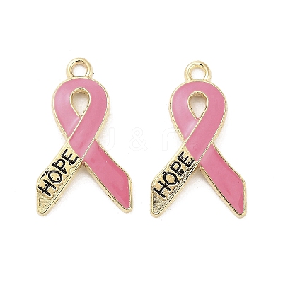 Alloy Enamel Pendants FIND-L021-01G-1
