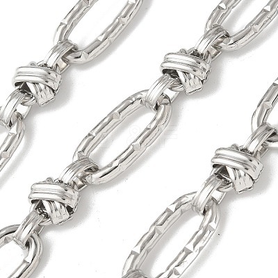 304 Stainless Steel Link Chains CHS-Z004-26P-1