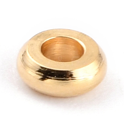 Brass Beads KK-O133-317A-G-1