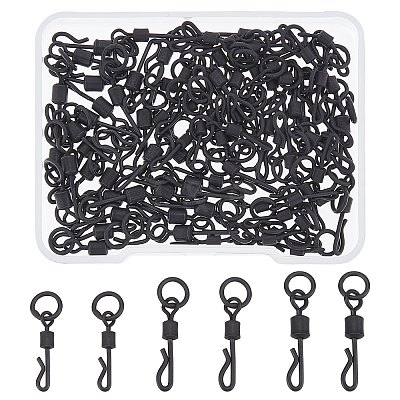 90Pcs 3 Style Brass Fishing Rolling Bearing Connector FIND-FH0003-29-1