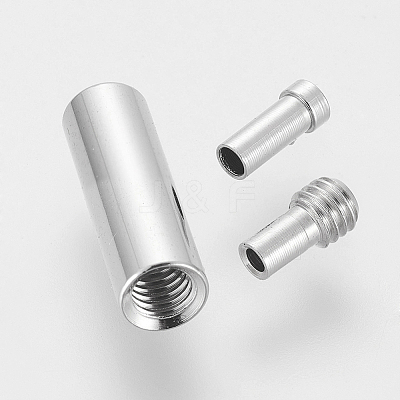 Brass Screw Clasps X-EC0001-1