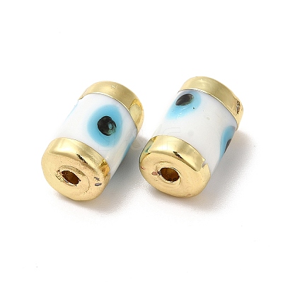 Handmade Evil Eye Lampwork Beads LAMP-M012-01LG-I-1