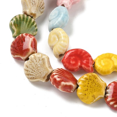 Handmade Porcelain Beads PORC-C006-02-1