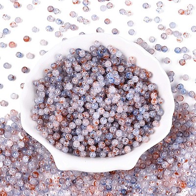 Baking Paint Glass Beads DGLA-T005-01A-12-1