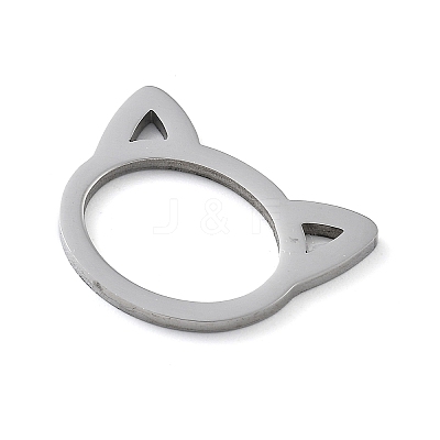 304 Stainless Steel Pendants STAS-I327-02P-05-1