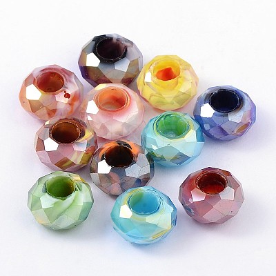 Glass European Beads GDA010-M-1