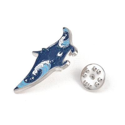 Ocean Theme Enamel Pins JEWB-L027-08P-02-1