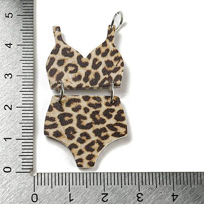 Printed Acrylic Pendants OACR-G030-01A-1
