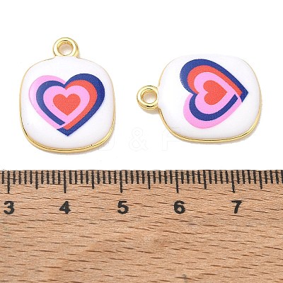 Printed Brass Pendants KK-CBAF9BC-08G-02-1