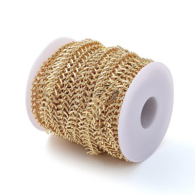 Brass Fishbone Chain CHC-E027-01G-02-1