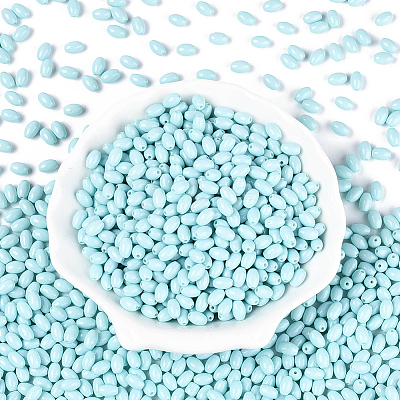 500Pcs Baking Paint Glass Seed Beads SEED-PA0001-05D-1