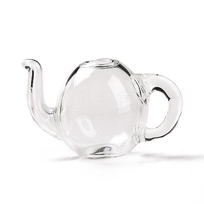 Round Mechanized Blown Glass Teapot LS-GLAA-P052-01-1