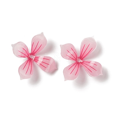Opaque Resin Bead Caps RESI-L035-16-1