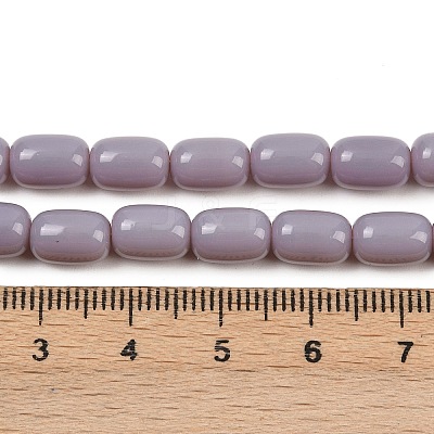 Opaque Glass Beads Strands GLAA-Z015-02C-1