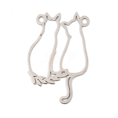 201 Stainless Steel Pendants STAS-Z109-09P-1
