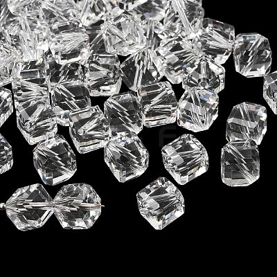 Imitation Austrian Crystal Beads SWAR-F069-7x7mm-01-1