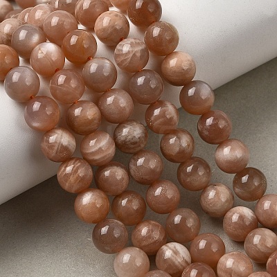 Natural Sunstone Beads Strands GG-CBA56E5-01A-1